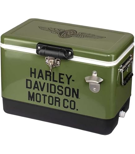 Amazon.com : Harley-Davidson Open Bar & Shield Soft Cooler - Leak